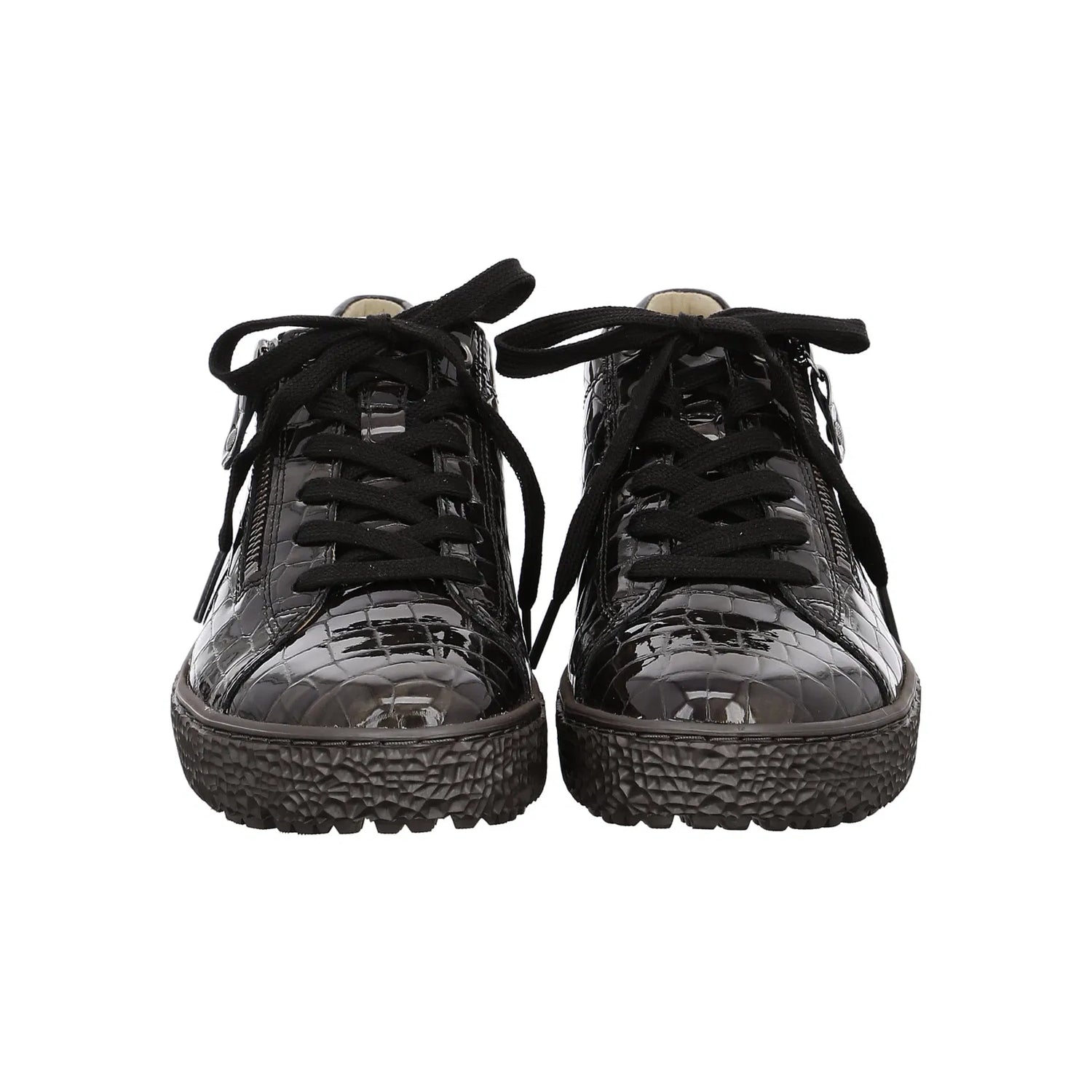 Hartjes Phil Stone Croc Side Zip Oxford