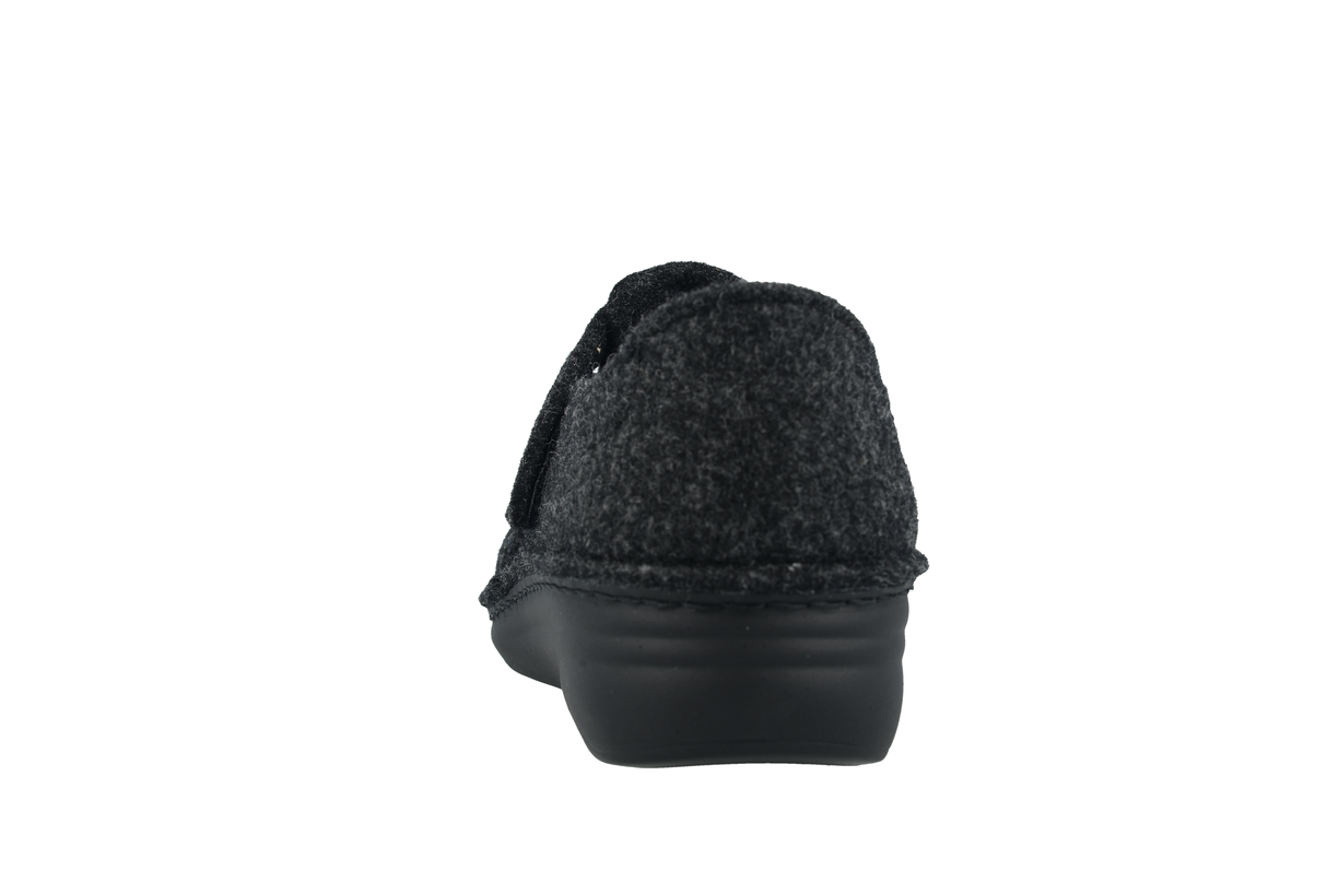 Finn Comfort Tolosa Anthracite Wool Felt