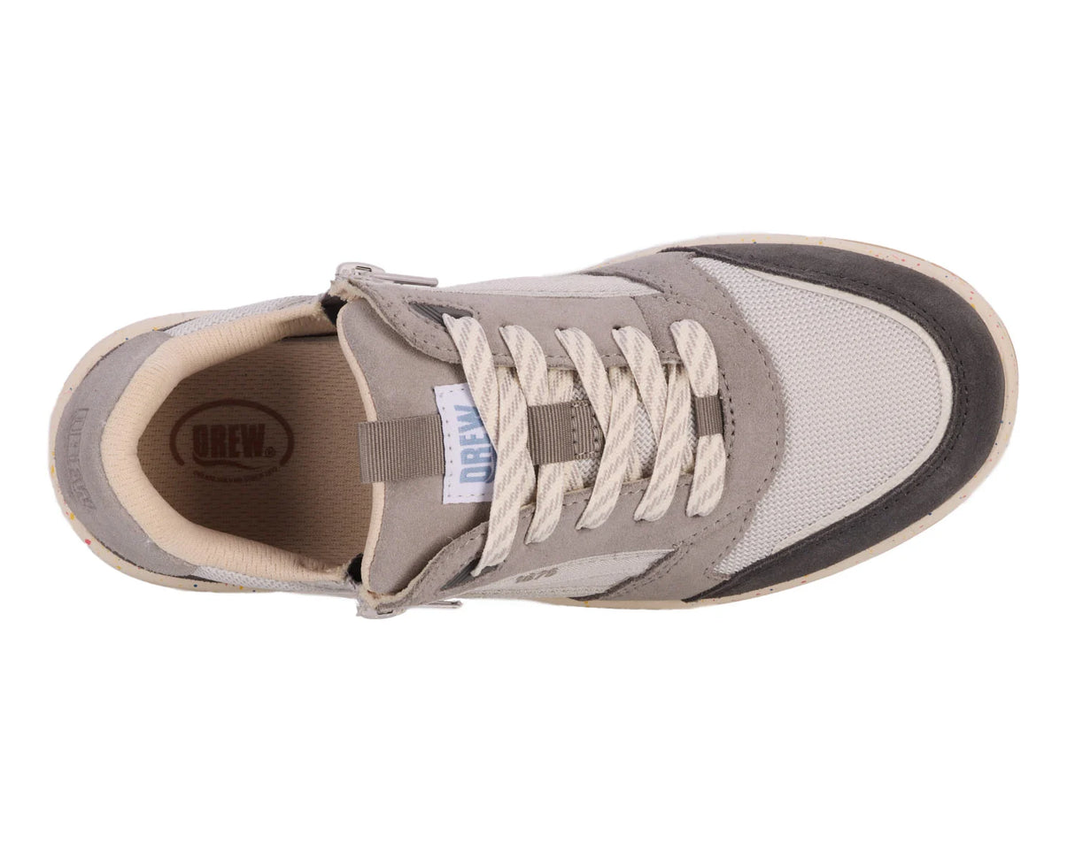 Drew Happy Grey Suede Combo