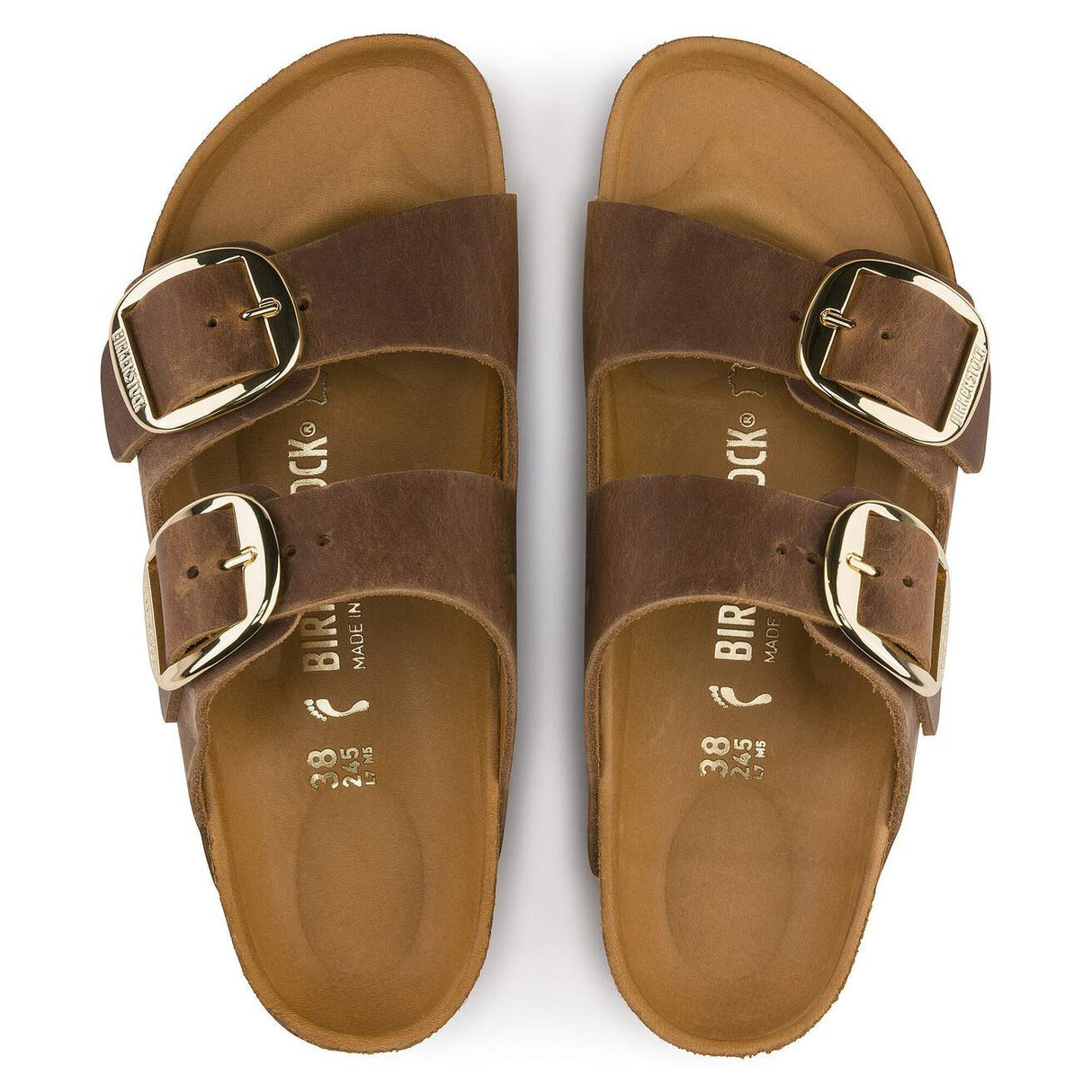 Birkenstock Arizona Big Buckle Cognac Narrow