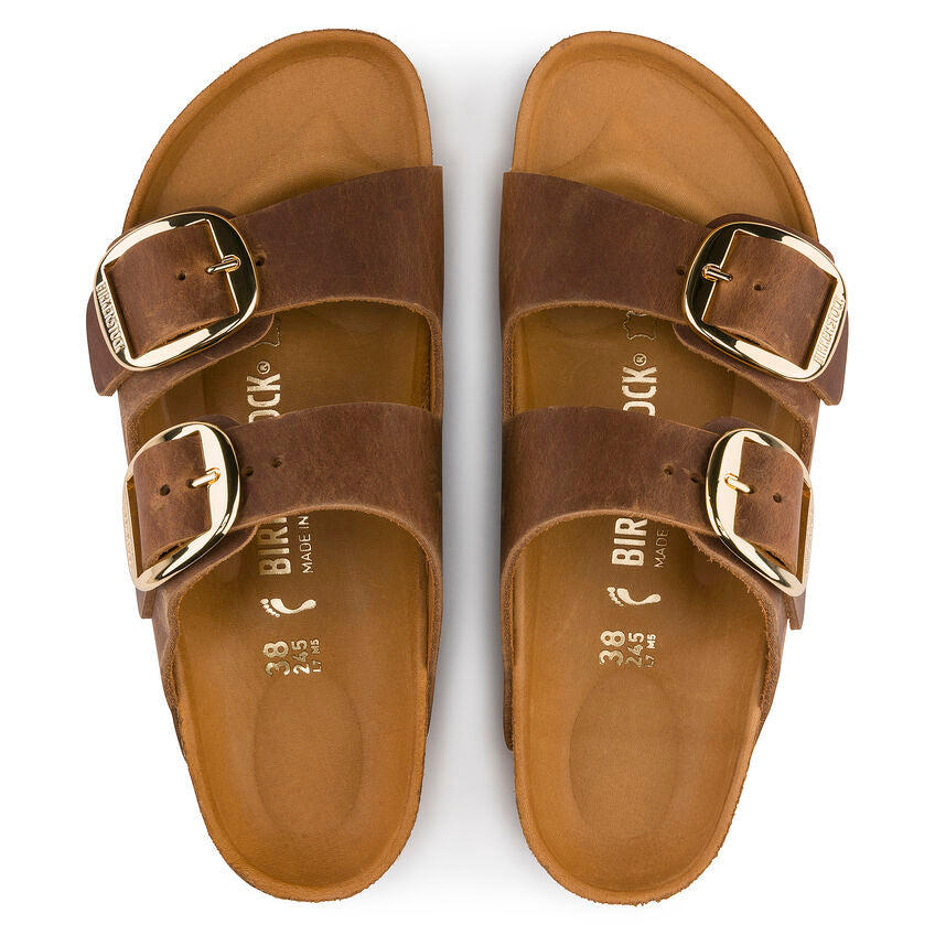 Birkenstock Arizona Big Buckle Cognac Leather