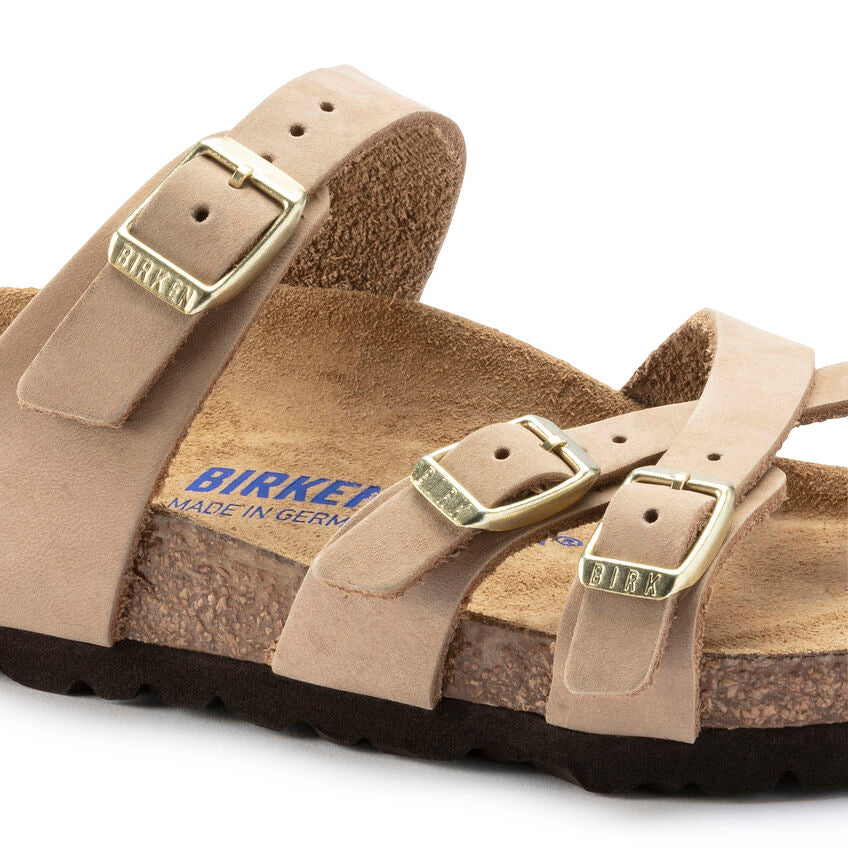 Birkenstock Franca Soft Footbed Sandcastle Nubuck