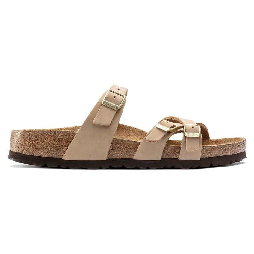 Birkenstock Franca Soft Footbed Sandcastle Nubuck