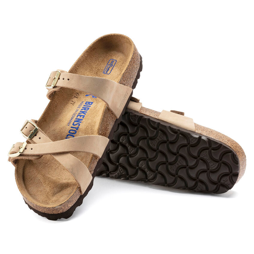 Birkenstock Franca Soft Footbed Sandcastle Nubuck