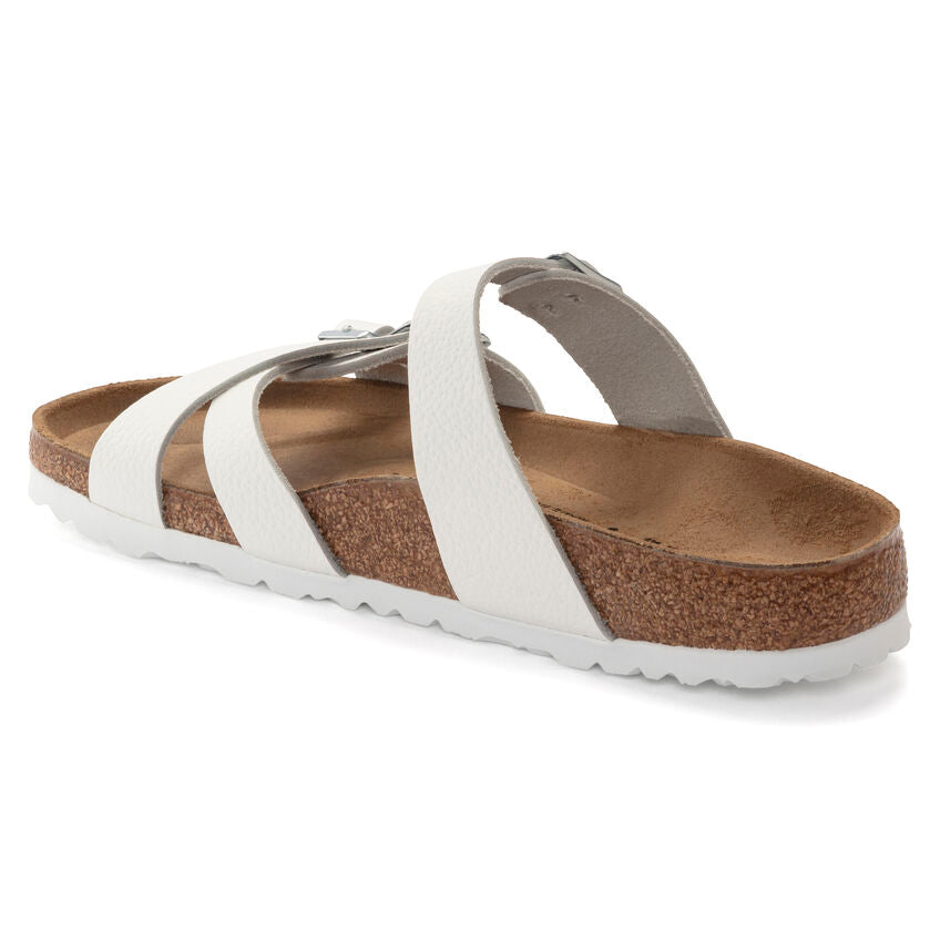 Birkenstock Franca White Leather