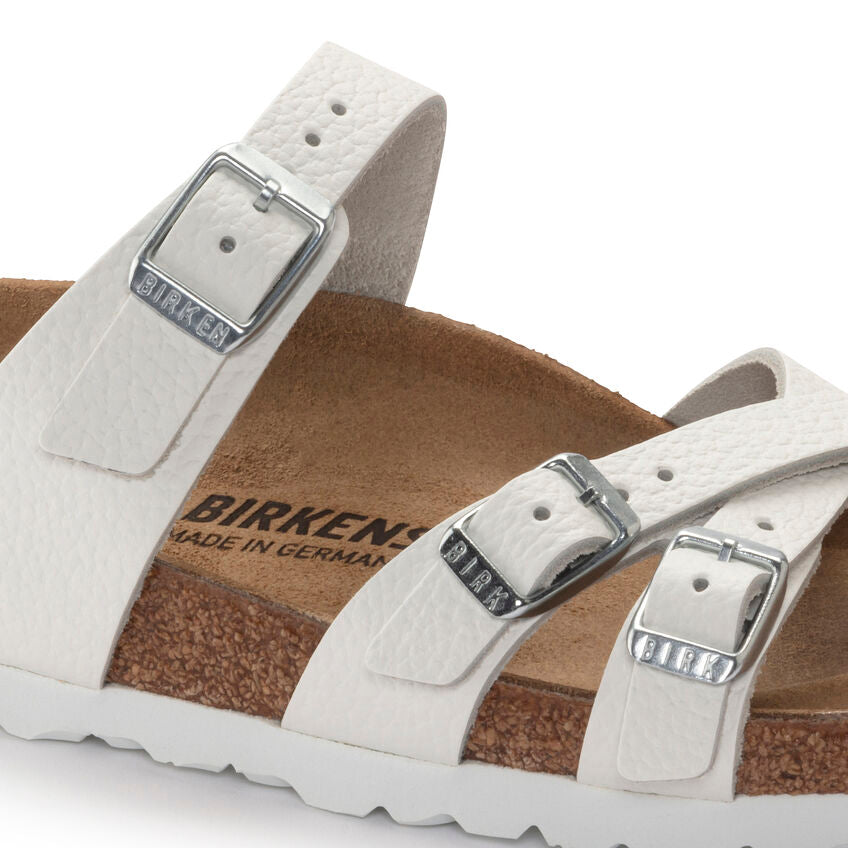 Birkenstock Franca White Leather