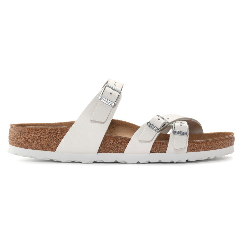 Birkenstock Franca White Leather