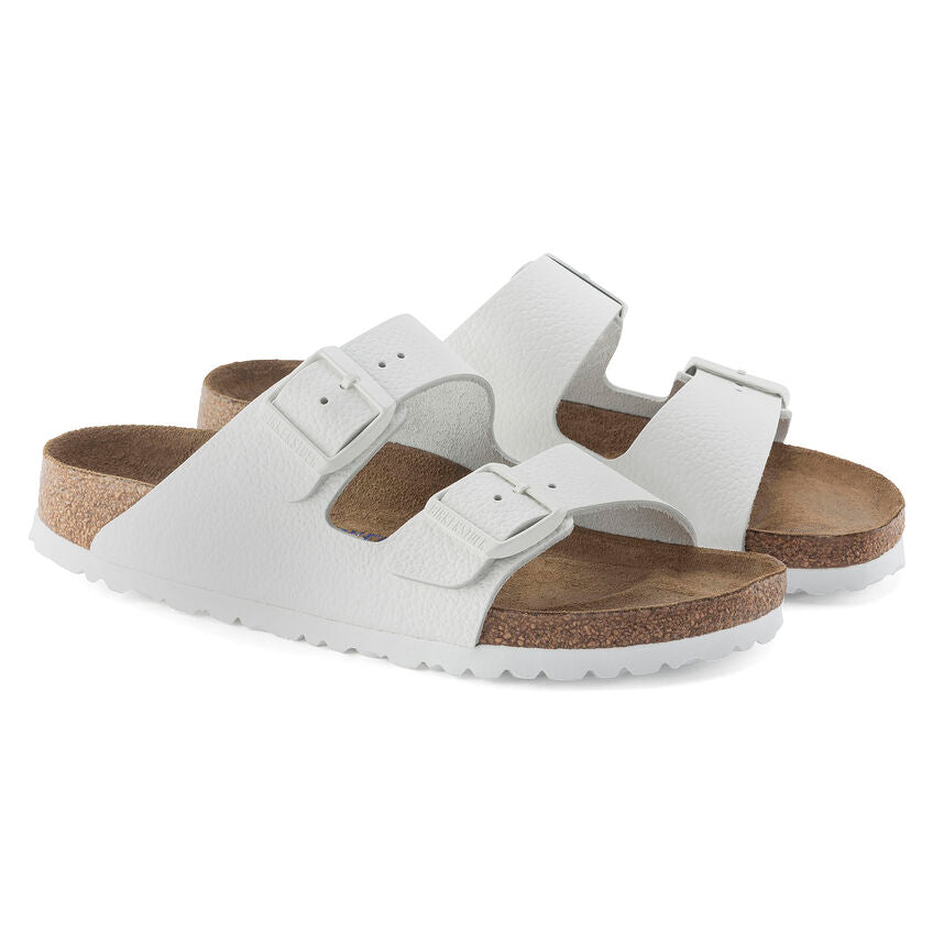 Birkenstock Arizona Soft Footbed White Leather