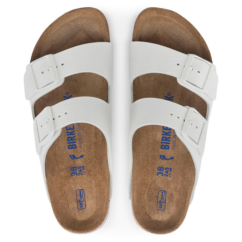 Birkenstock Arizona Soft Footbed White Leather