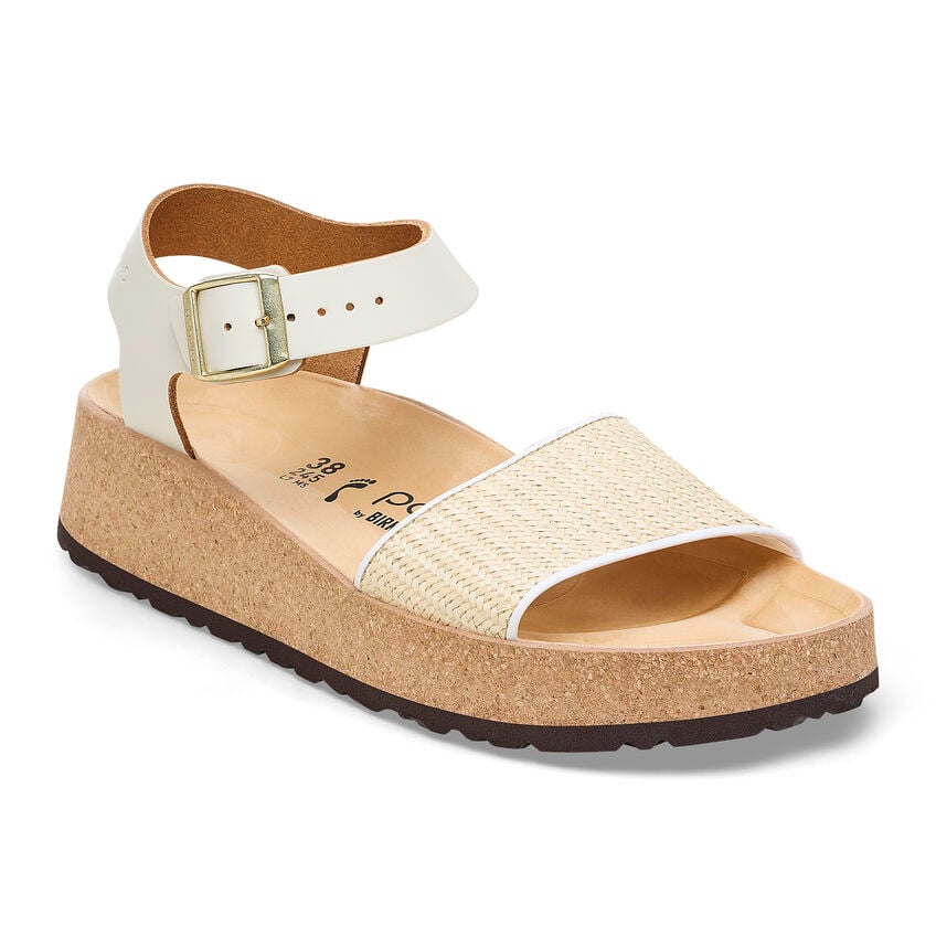 Birkenstock Glenda Natural/White