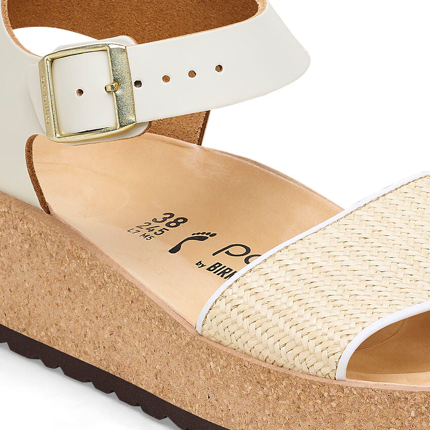 Birkenstock Glenda Natural/White