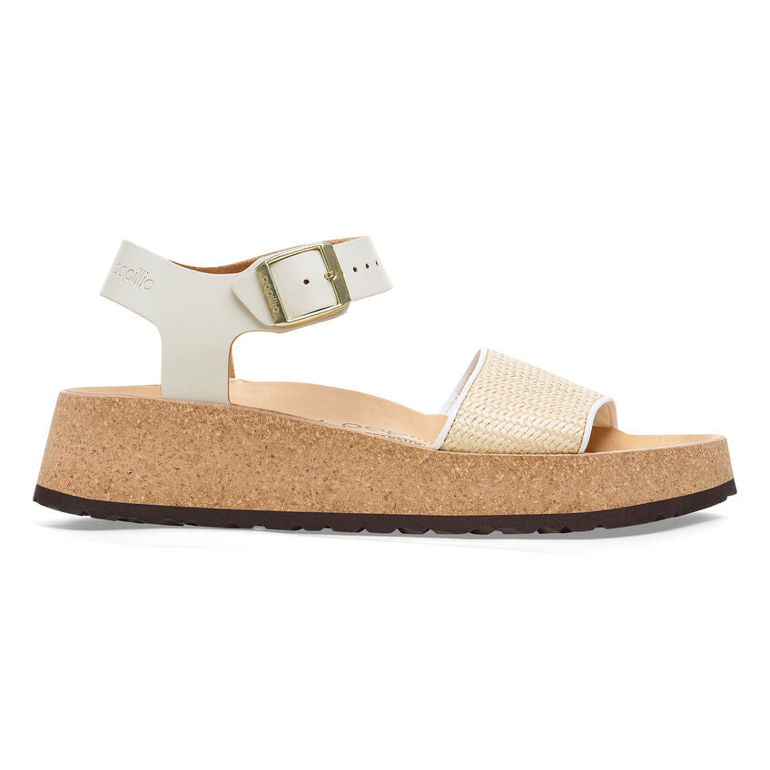 Birkenstock Glenda Natural/White