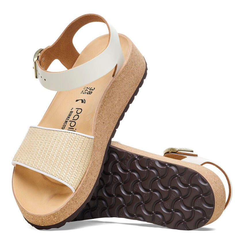 Birkenstock Glenda Natural/White