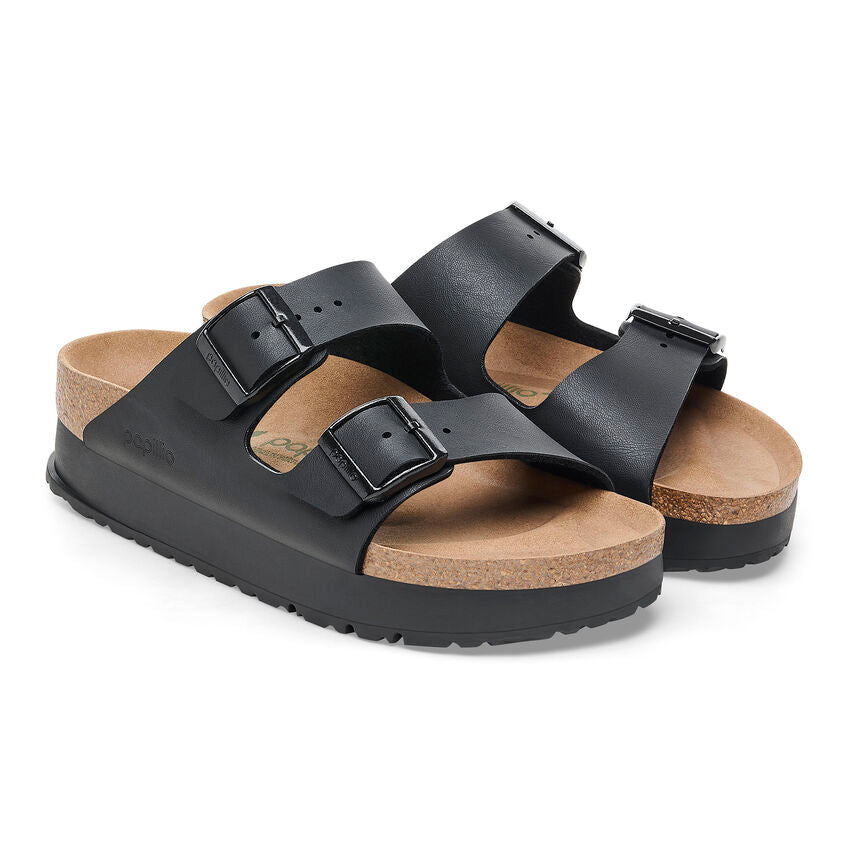 Birkenstock Arizona Black Flex Platform