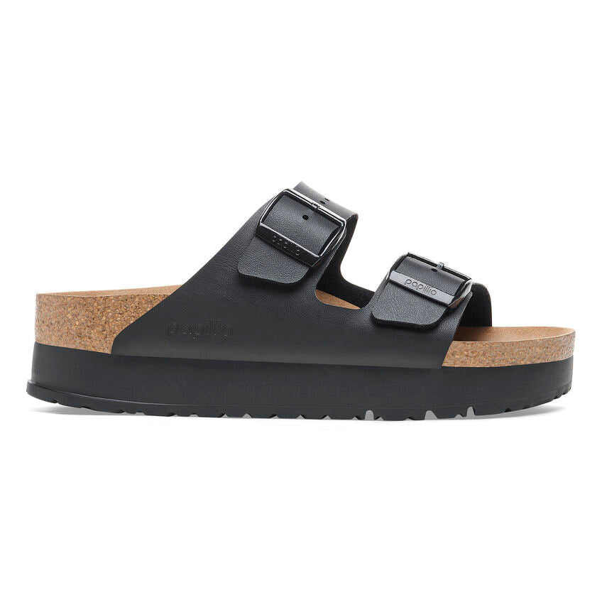 Birkenstock Arizona Black Flex Platform