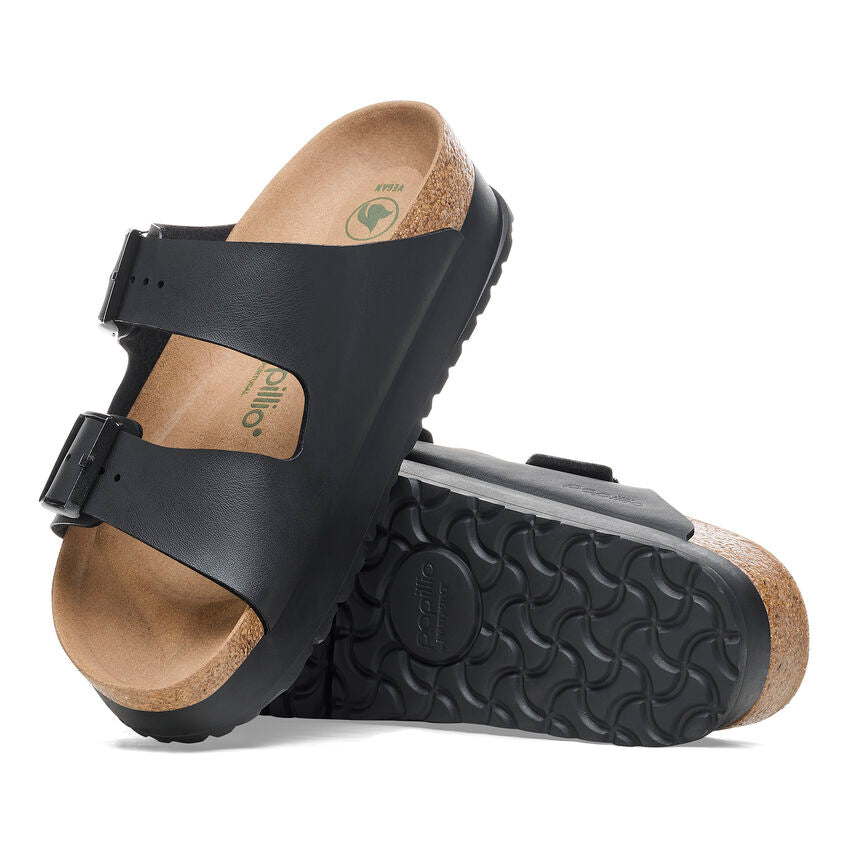 Birkenstock Arizona Black Flex Platform