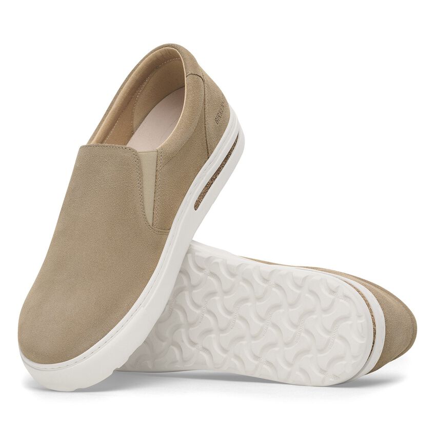 Birkenstock Oswego Taupe Suede