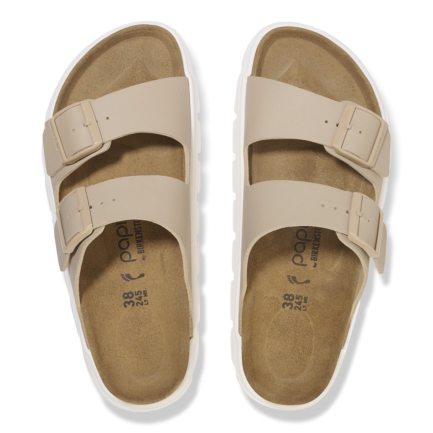 Birkenstock Arizona Chunky Sandcastle Birko-Flor