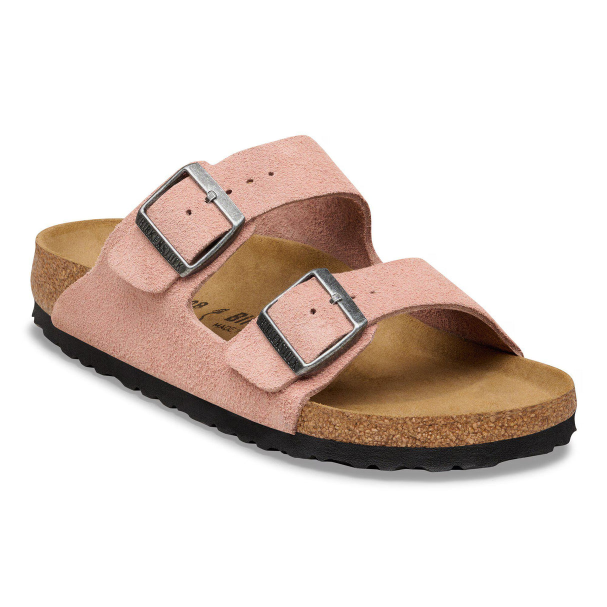 Birkenstock Arizona Pink Clay Suede Narrow