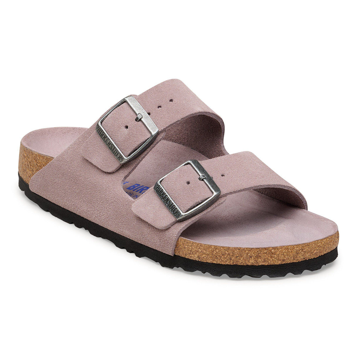 Birkenstock Arizona Soft Footbed Faded Purple Suede
