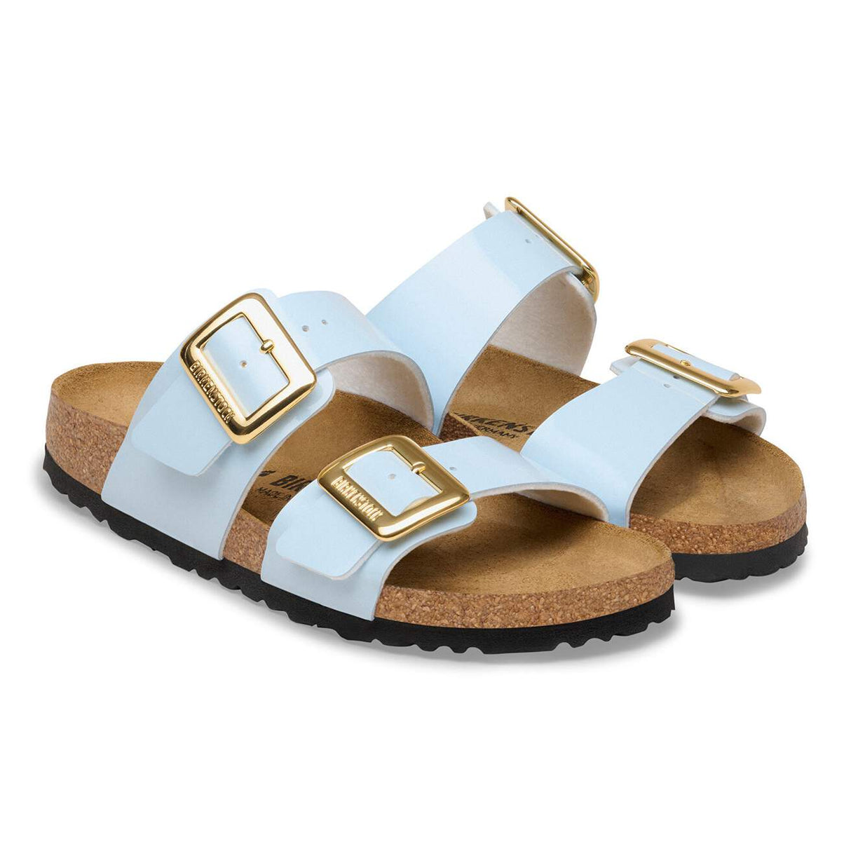 Birkenstock Sydney Luxe Buckle Baby Blue Birko-Flor Narrow