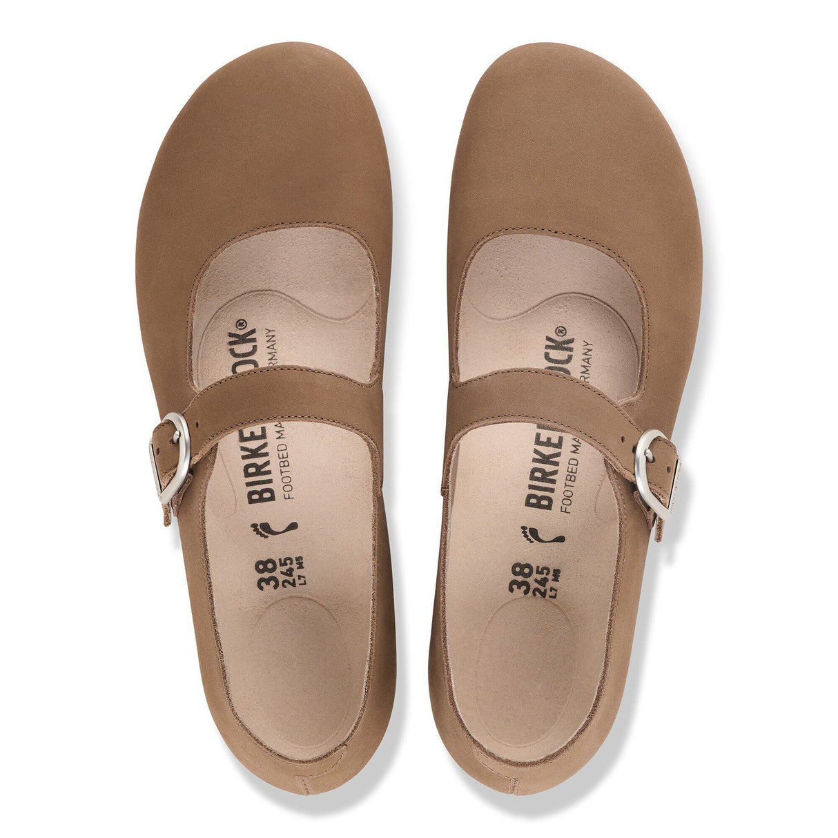 Birkenstock Santa Clarita Dark Tea Nubuck