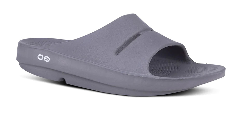 OOFOS Women's OOahh Slide Sandal - Slate