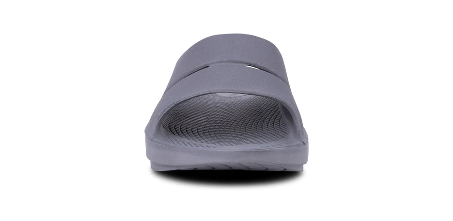 OOFOS Women's OOahh Slide Sandal - Slate