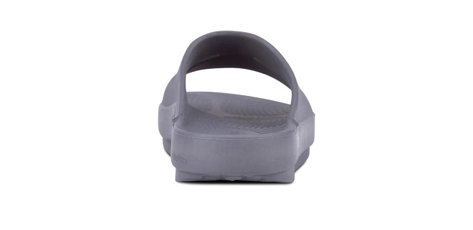OOFOS Women's OOahh Slide Sandal - Slate