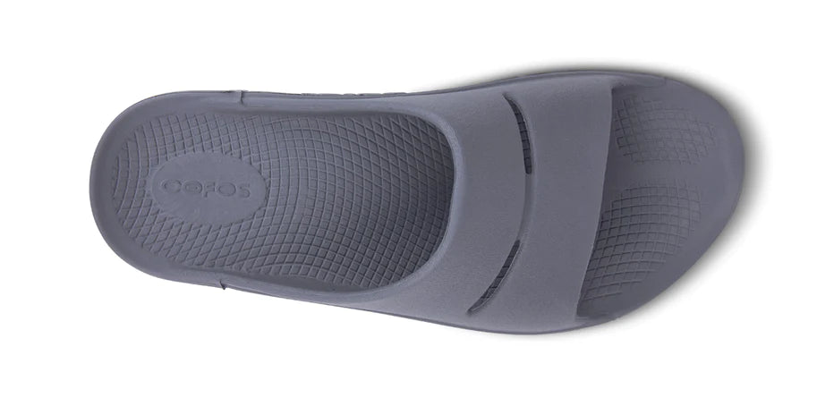 OOFOS Women's OOahh Slide Sandal - Slate