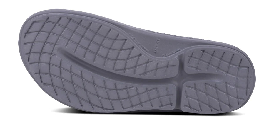 OOFOS Women's OOahh Slide Sandal - Slate
