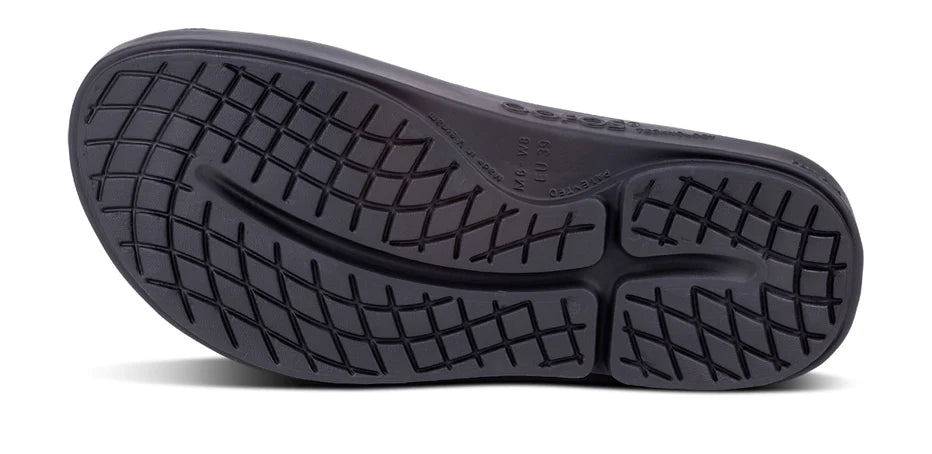 OOFOS Women's OOahh Luxe Slide Sandal - Latte