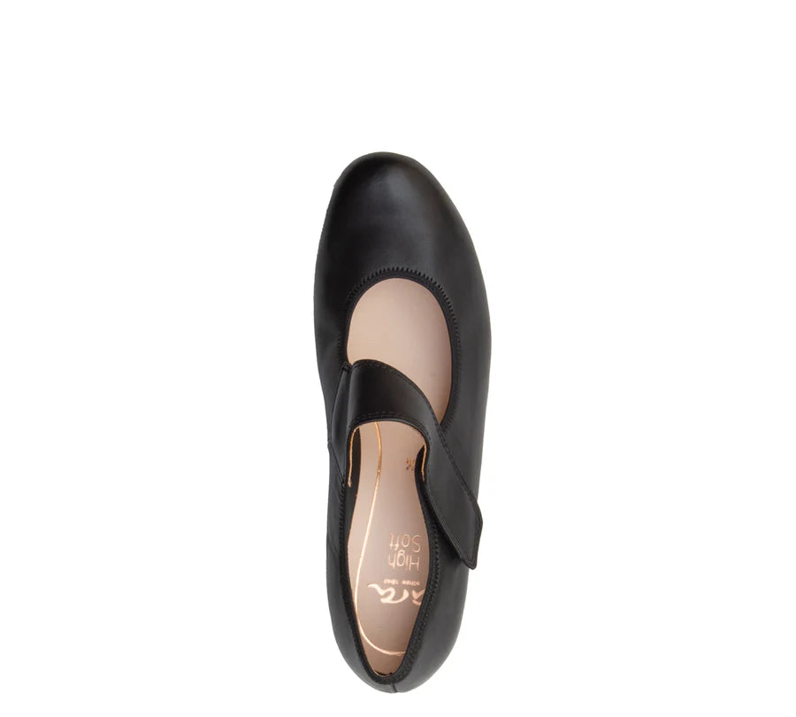ara Calico 2 Black Mary Jane Pump