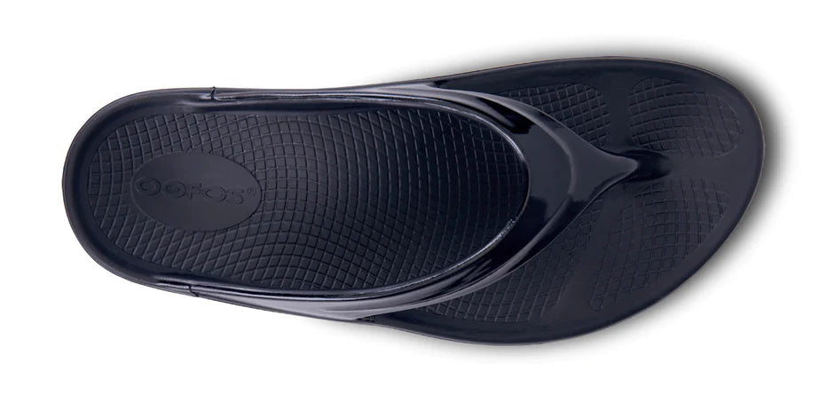 OOFOS Women's OOmega OOlala Sandal - Black