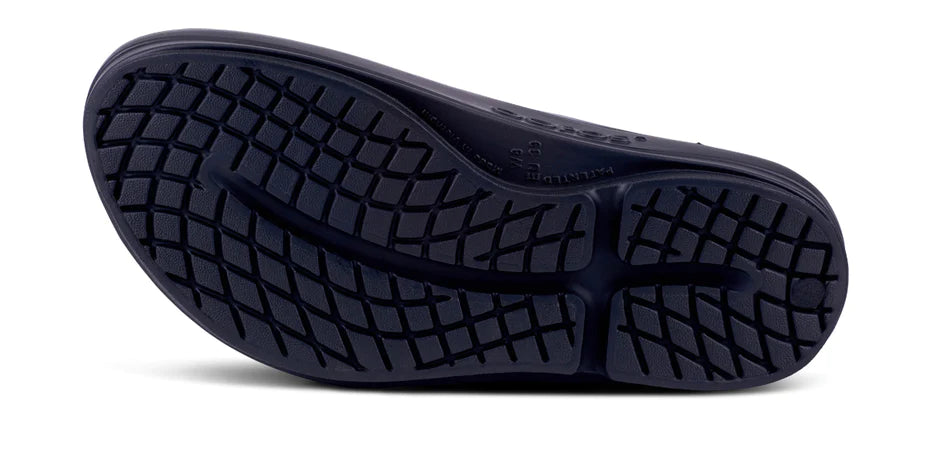 OOFOS Women's OOmega OOlala Sandal - Black