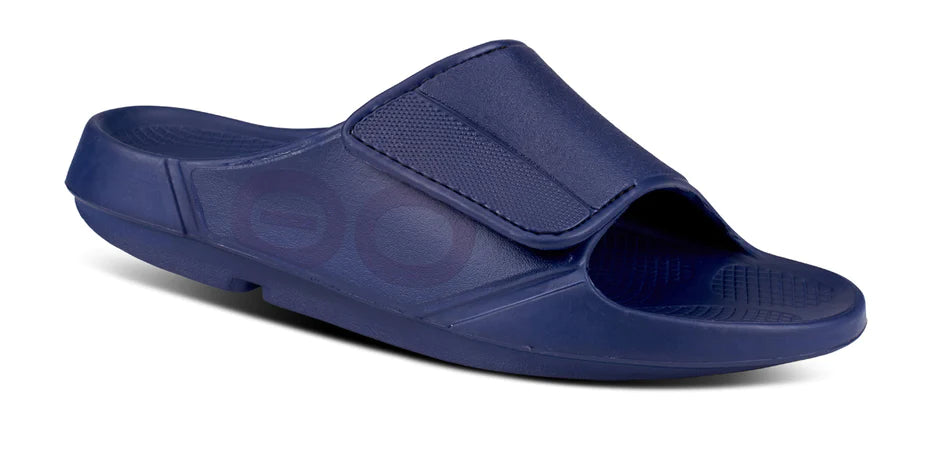 OOFOS OOahh Sport Flex Sandal - Navy