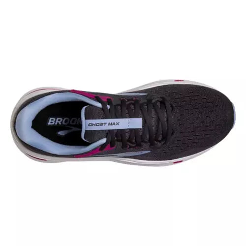 Brooks Women's Ghost Max - Ebony/Lilac Rose