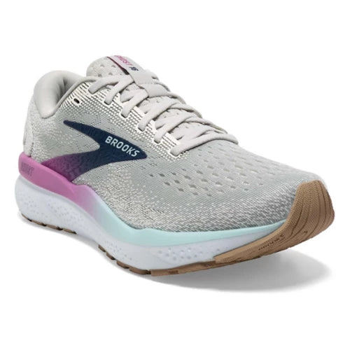 Brooks Women's Ghost 16 White/Grey/Blue