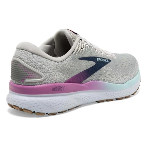 Brooks Women's Ghost 16 White/Grey/Blue