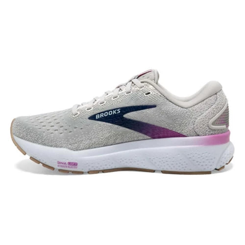Brooks Women's Ghost 16 White/Grey/Blue