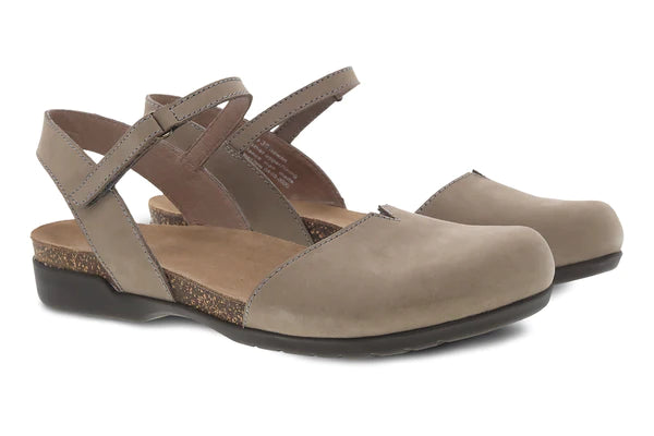 Dansko Rowan Taupe Nubuck
