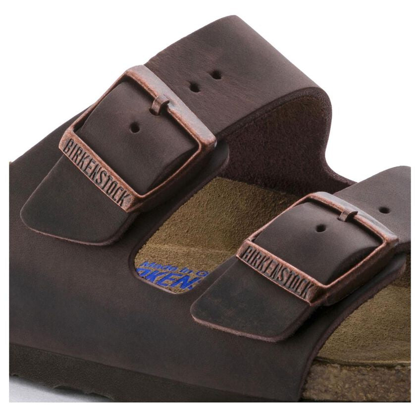 Birkenstock Arizona Soft Footbed Habana Oiled Leather Narrow