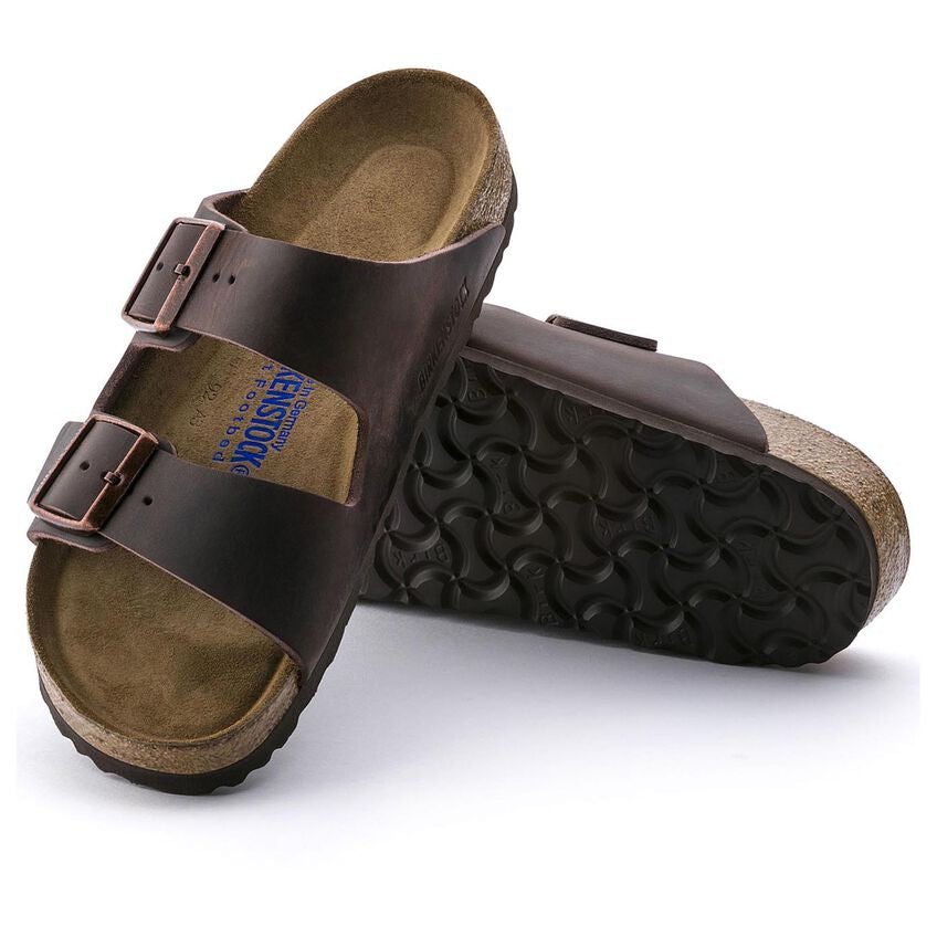 Birkenstock Arizona Soft Footbed Habana Oiled Leather Narrow