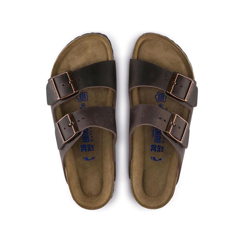 Birkenstock Arizona Soft Footbed Habana Oiled Leather Narrow