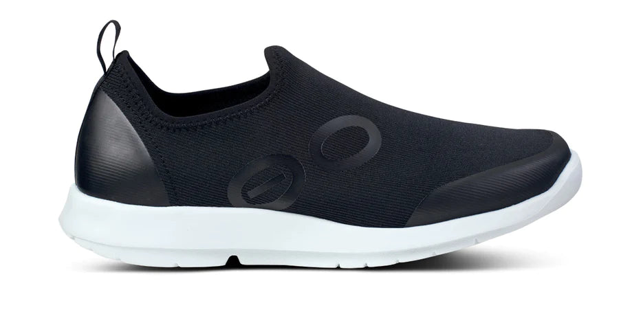 OOFOS Women's OOmg Sport Low Shoe - White/Black