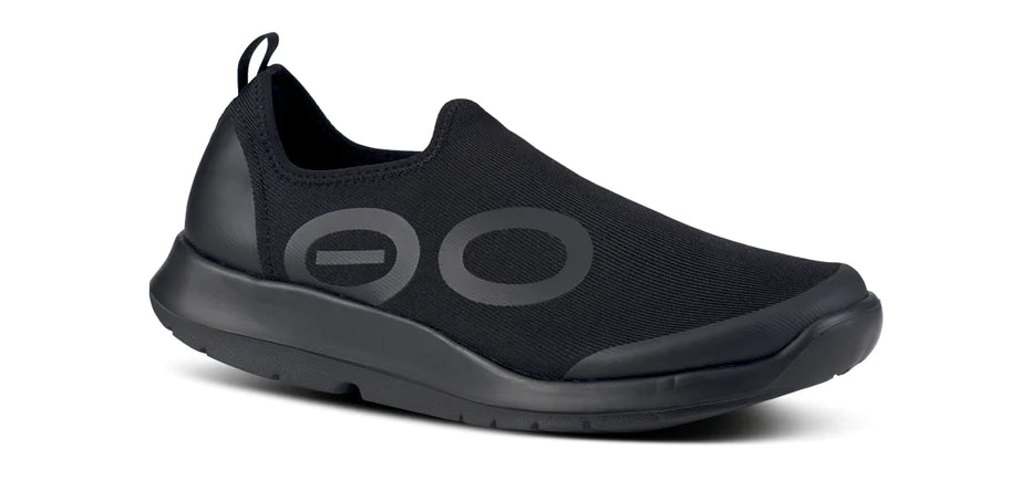 OOFOS Men's OOmg Sport Low Shoe - Black