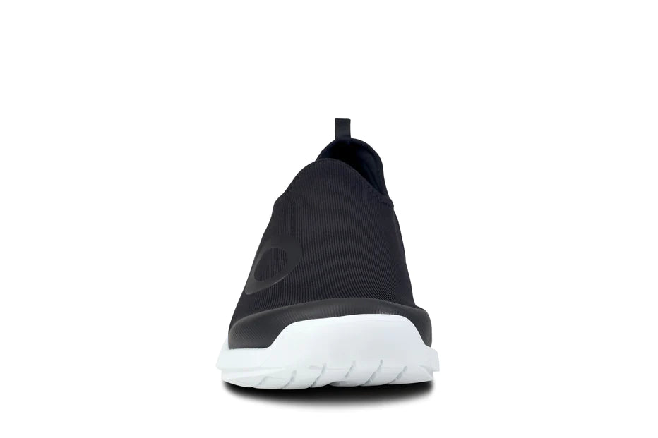 OOFOS Men's OOmg Sport Low Shoe - White Black