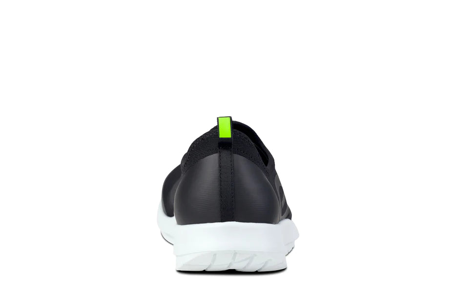 OOFOS Men's OOmg Sport Low Shoe - White Black