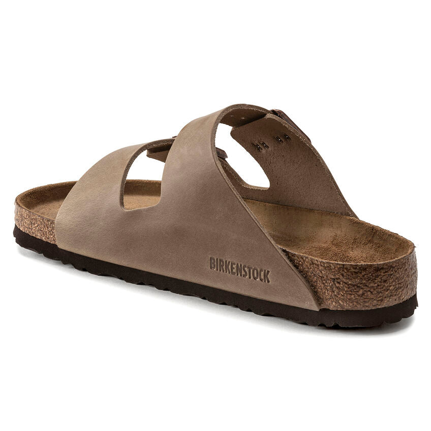 Birkenstock Arizona Soft Footbed Tobacco Oiled Leather Narrow