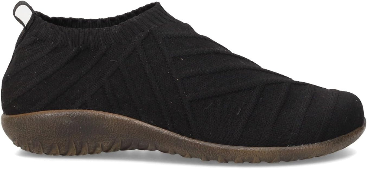 Naot Okahu Black Knit